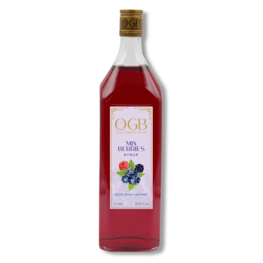 OGB Mix Berries Syrup 1 liter A delicious mix of berries for a rich fruity flavor in your drinks OGB Mix Berries Syrup 1 liter A delicious mix of berries for a rich fruity flavor in your drinks