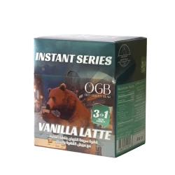 OGB Vanilla Latte Instant Coffee 25g x 20 Sachets 3 in 1 500g With Vanilla Flavor, Coffee Creamer & Sugar