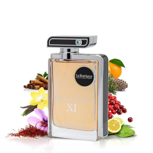 Le Bonheur Black Cavalier XI Eau de Parfum – 100ml Royalty Edition, A Powerful and Sophisticated Luxury Scent for Men - Le bonheur - Image 2