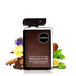 عطر لـو بونير بلاك كافالير سيداكتيف أودي بارفيوم 100 مل، عطر جذاب وغامض بنفحات تأسر الحواس، مثالي للمناسبات الخاصة والأمسيات
