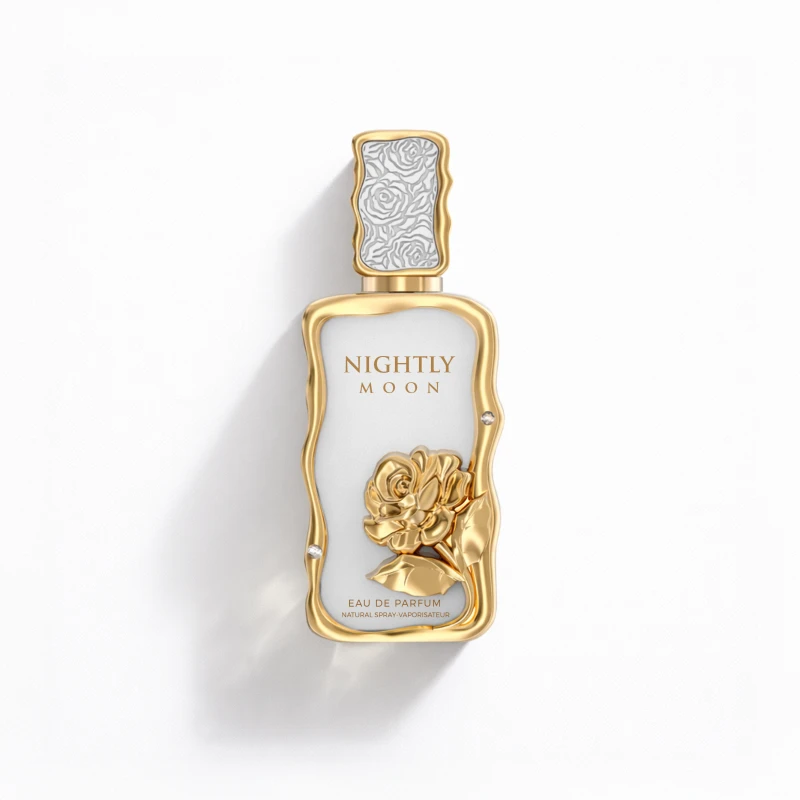 لابونير نايتي مون 100 ملعطر Le Bonheur Nightly Moon للنساء حجم 100 مل EDP، تركيبة أنثوية جذابة تدوم طويلاً، رائحة فاخرة تجمع بين النعومة والجاذبية، مثالي للاستخدام اليومي والمناسبات الخاصة مع ثبات عالي وأناقة مميزة