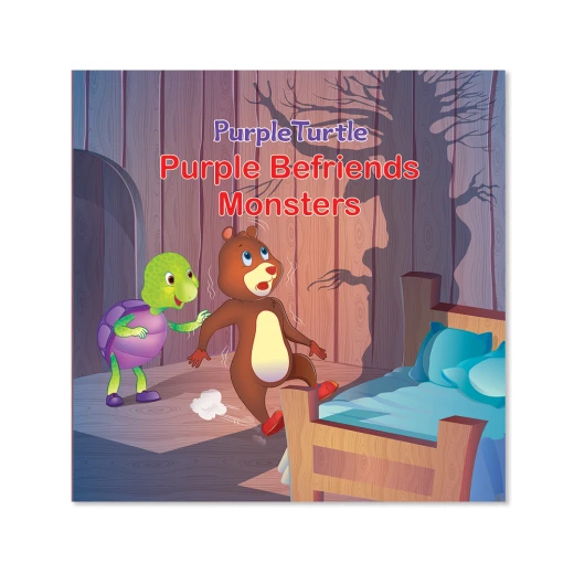 Purple Befriends Monsters, A Magical Children's Book About Overcoming Fears, Friendship & Bravery, Ages 3–8, From Purple Turtle’s My First Library Series Purple Befriends Monsters, A Magical Children's Book About Overcoming Fears, Friendship & Bravery, Ages 3–8, From Purple Turtle’s My First Library Series