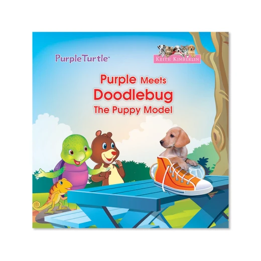 Purple Meets Doodlebug, the Puppy Model  (English, Paperback, Hennessey Gail Skroback) - Dar Al-Zeenat - Image 3