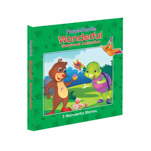Dar Al-Zeenat Purple Turtle’s Big Earth Adventures, 3-in-1 Storybook: Friendship, Healthy Habits & Saving the Planet Dar Al-Zeenat Purple Turtle’s Big Earth Adventures, 3-in-1 Storybook: Friendship, Healthy Habits & Saving the Planet