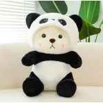Hoodie Bear – Panda Edition – 40cm | Cute Plush Toy with Hoodie – Perfect Gift or Room Décor - AS art