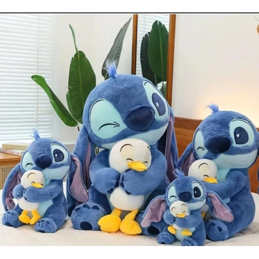 Stitch Doll with Stuffed Duck , Soft Plush Toy Set, Perfect Gift for Kids and Collectors - Image 2