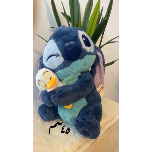 Stitch Doll with Stuffed Duck , Soft Plush Toy Set, Perfect Gift for Kids and Collectors - Image 2