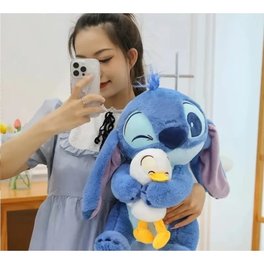 Stitch Doll with Stuffed Duck , Soft Plush Toy Set, Perfect Gift for Kids and Collectors - Image 4
