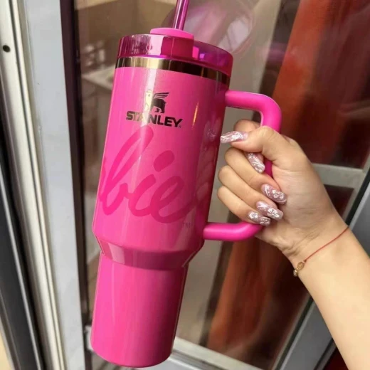 barbie Stanley Master Cup 40oz (1182ml) – Large Capacity Mug for Hot & Cold Drinks, Durable, Stylish, and Portable barbie Stanley Master Cup 40oz (1182ml) – Large Capacity Mug for Hot & Cold Drinks, Durable, Stylish, and Portable