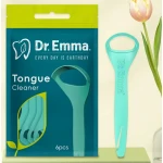 Dr. Emma Tongue Cleaner Scraper – Pack of 6, Professional Oral Hygiene Tool for Fresh Breath, Bad Breath Prevention, and Daily Dental Care - Snugsy