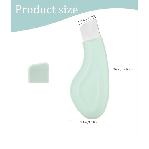 Manual Exfoliating Skin Scraper Tool – Stainless Steel Face Keratin Removal and Deep Cleansing Spatula for Smooth and Clear Skin - Snugsy - Image 3
