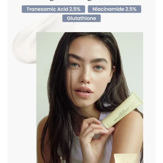 AXIS-Y TXA 2.5 Percent Intensive Brightening Cream – Tranexamic Acid Face Cream for Dark Spots and Hyperpigmentation 50ml - Axis-y - Image 3