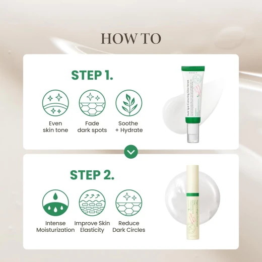 AXIS‑Y Glass Skin Duo Set (2 pcs) – Dark Spot Correcting Glow Serum + Vegan Collagen Eye Serum for Bright, Firm, Glass‑Like Skin - Axis-y - Image 4