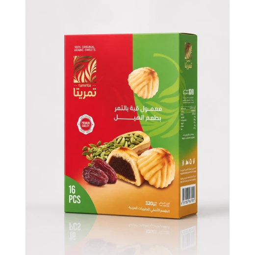 Tamrita Cardamom Maamoul 320g Cardboard Box