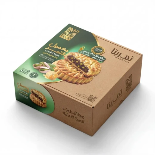 Tamrita Maamoul Premium date with pistachios 500G Tamrita Maamoul Premium date with pistachios 500G