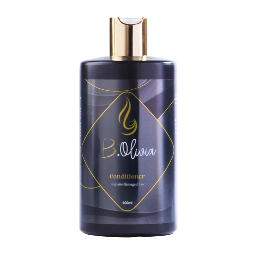 B.Olivia Hair Conditioner,400 ml Hydrating & Nourishing Formula for All Hair Types, Reduces Frizz, Strengthens & Adds Shine, Safe for Sensitive Scalps & Protein-Treated Hair - B.Olivia - Image 2