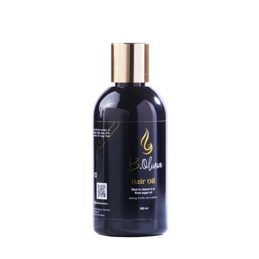 B.Olivia Hair Oil 200ml, Deep Nourishment & Hair Growth Boost with 14 Natural Oils, Strengthens Scalp, Restores Hair Health - B.Olivia - Image 3