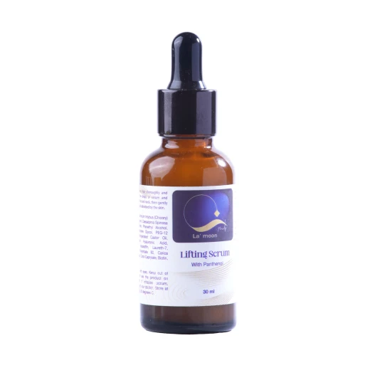 La moon Lifting Serum 30ml hydrates brightens and improves elasticity with Hyaluronic Acid Vitamin C Niacinamide and Green Tea Extract - La'moon - Image 2