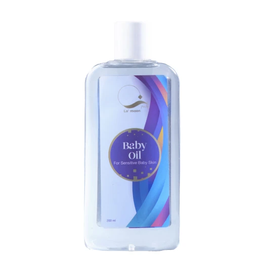 La Moon Baby Oil gently hydrates and protects delicate skin with a natural blend of Sweet Almond Oil Vitamin E and Shea Butter Fast absorbing non greasy and perfect for daily care Size 200 M La Moon Baby Oil gently hydrates and protects delicate skin with a natural blend of Sweet Almond Oil Vitamin E and Shea Butter Fast absorbing non greasy and perfect for daily care Size 200 M