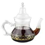 Atad Borosilicate Glass Teapot 1L – Heat Resistant Tea Pot - Atad