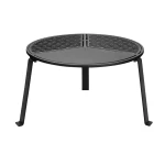 Atad Multi-Purpose BBQ Fire Rack 43×25 cm – Black – Fast Even Heating, Durable & Stable Outdoor Cooking Rack - Atad