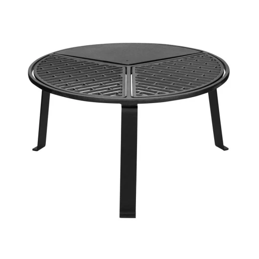 Atad Multi-Purpose BBQ Fire Rack 43×25 cm – Black – Fast Even Heating, Durable & Stable Outdoor Cooking Rack - Atad - Image 5