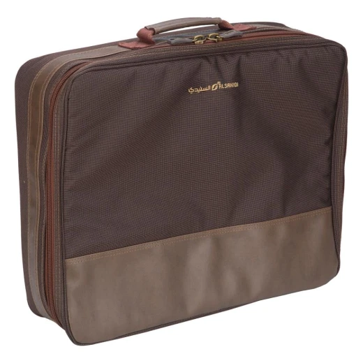 Al-Summan Tea & Coffee Bag, Brown, 31L – Daily Use Ready, Easy Organization, Portable