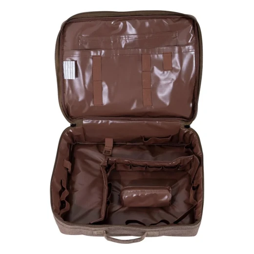 Al-Summan Tea & Coffee, Dark Brown, Bag 31L – Moisture-Resistant, Easy to Organize & Carry (Burgundy) - Atad - Image 5