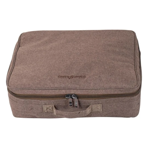 Al-Summan Tea & Coffee, Dark Brown, Bag 31L – Moisture-Resistant, Easy to Organize & Carry (Burgundy) - Atad - Image 4