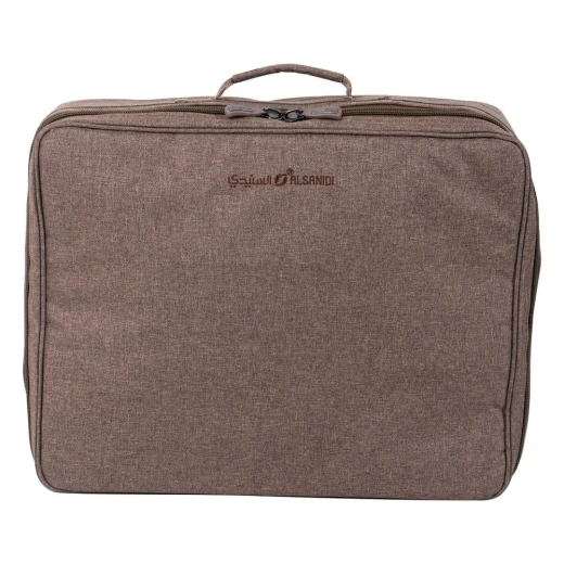 Al-Summan Tea & Coffee, Dark Brown, Bag 31L – Moisture-Resistant, Easy to Organize & Carry (Burgundy) - Atad - Image 3
