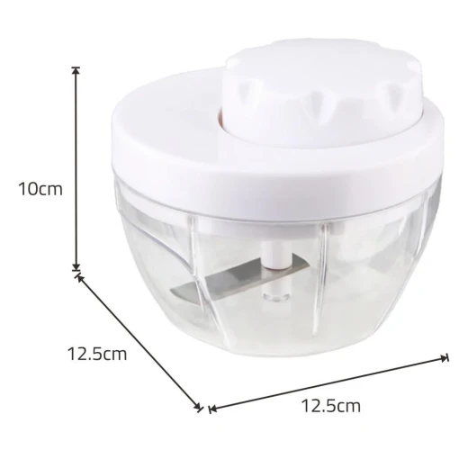 Manual Plastic Onion & Garlic Chopper – Quick & Easy Chopping Anywhere - Atad - Image 4