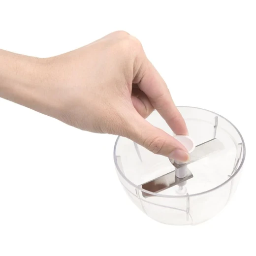 Manual Plastic Onion & Garlic Chopper – Quick & Easy Chopping Anywhere - Atad - Image 2