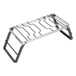 مركاب نار قابل للطي 15×30 سم – متين ويتحمل الحرارة، سهل الحمل والتخزين، مناسب للاستخدام الخارجي من عتاد