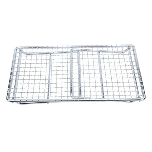 مركاب نار قابل للطي 14×18×32 سم – سهل النقل والتخزين، متين ومقاوم للصدأ، يوفر استقرار أثناء الاستخدام من عتاد - عتاد - Image 2