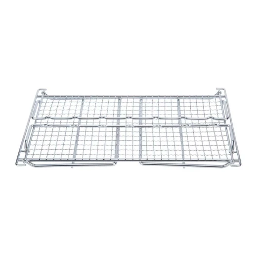 مركاب نار قابل للطي 15.5×20×41 سم – سهل الحمل والتخزين، متين ومقاوم للصدأ، آمن للاستخدام الخارجي من عتاد - عتاد - Image 3