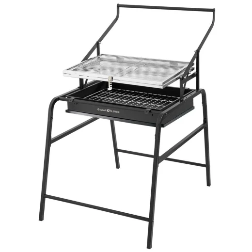 Foldable Outdoor Grill Table – Carbon Steel – 66.5×82×103.5 cm – Durable, Easy to Assemble & Food-Safe