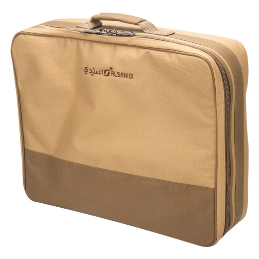 Al-Summan Tea & Coffee Bag 31L – Khaki - Size: 51×42×14.5 cm – Outdoor Travel Organizer - Atad - Image 3