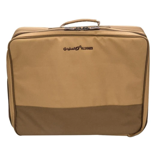 Al-Summan Tea & Coffee Bag 31L – Khaki - Size: 51×42×14.5 cm – Outdoor Travel Organizer - Atad - Image 2