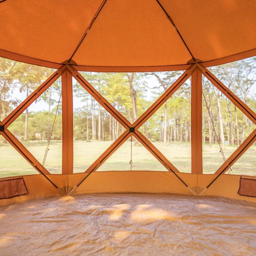 Atad Safari Tent – Cotton-Lined – 3×3.5×2.25 m – Insect Protection & Excellent Ventilation - Atad - Image 5