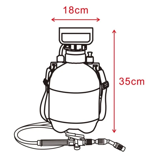 Portable Travel Bidet 3L – Lightweight, Durable & Ideal for Outdoor Use - Atad - Image 3