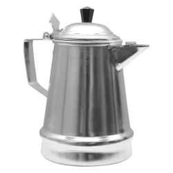 Atad Indian Aluminum Coffee Pot 1.3L – Durable, Lightweight & Easy to Clean