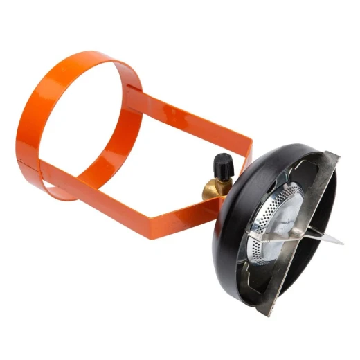 PKL Indian Gas Stove 1.4 kW, Orange, Powerful & Fast Performance – Portable, Easy to Use, Outdoor Safe - Pkl - Image 6