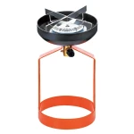 PKL Indian Gas Stove 1.4 kW, Orange, Powerful & Fast Performance – Portable, Easy to Use, Outdoor Safe - Pkl
