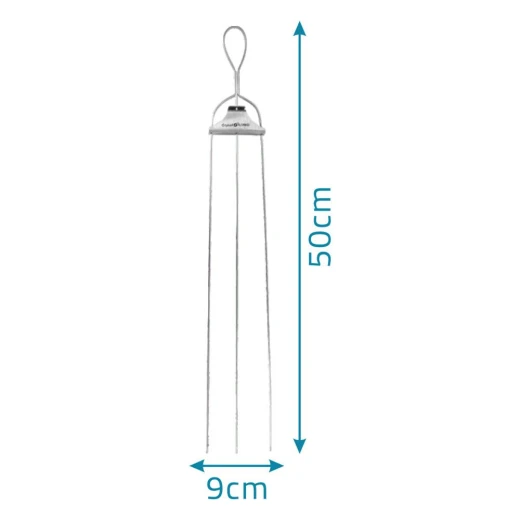 Triple Stainless Steel Skewers 50×9×2 cm – Durable, Easy to Clean, and Even Heat Distribution - Atad - Image 5
