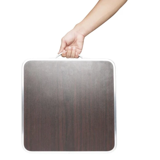 طاولة ألمنيوم قابلة للطي 40×40×29 سم – خفيفة الوزن وتتحمل حتى 20 كجم، من عتاد - عتاد - Image 5