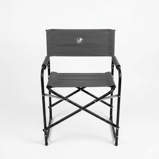 Atad Executive Folding Chair, Grey – Lightweight, Durable & Easy to Carry for Outdoor Activities - Atad - Image 4