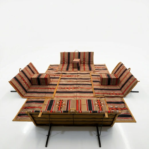 Atad Arabic Floor Seating Set with Backrests + 4 Cushions + 2×3m Carpet Atad Arabic Floor Seating Set with Backrests + 4 Cushions + 2×3m Carpet