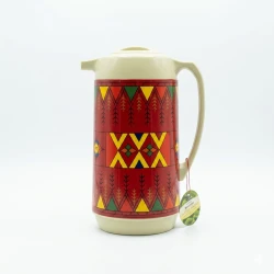 ATAD Premium 1-Liter Thermal Flask Dallah with Traditional Sadu Patterns – Luxury Heritage Coffee & Tea Vacuum Thermos