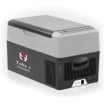 TOBY'S 21 Liter Portable Mini Car Freezer & Refrigerator – 21 Quart 12V/24V DC Fast Cooling Electric Cooler for Outdoor Camping, RV & Trucks - Tobys