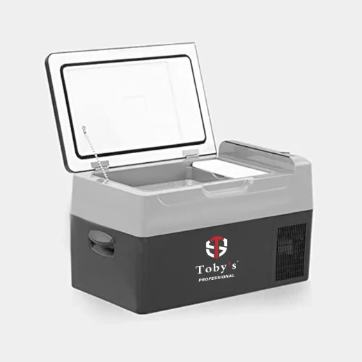 TOBY'S 21 Liter Portable Mini Car Freezer & Refrigerator – 21 Quart 12V/24V DC Fast Cooling Electric Cooler for Outdoor Camping, RV & Trucks - Tobys - Image 5